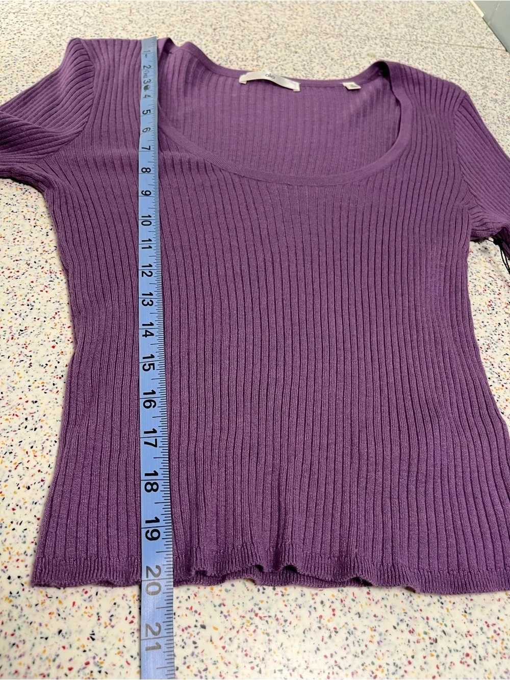 ALO Yoga NWT Sweater Knit Unwind Long Sleeve Top Plum Kiss Purple Women’s Size M